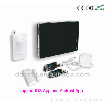 Wireless gsm home alarm system Support IOS App and Android App
